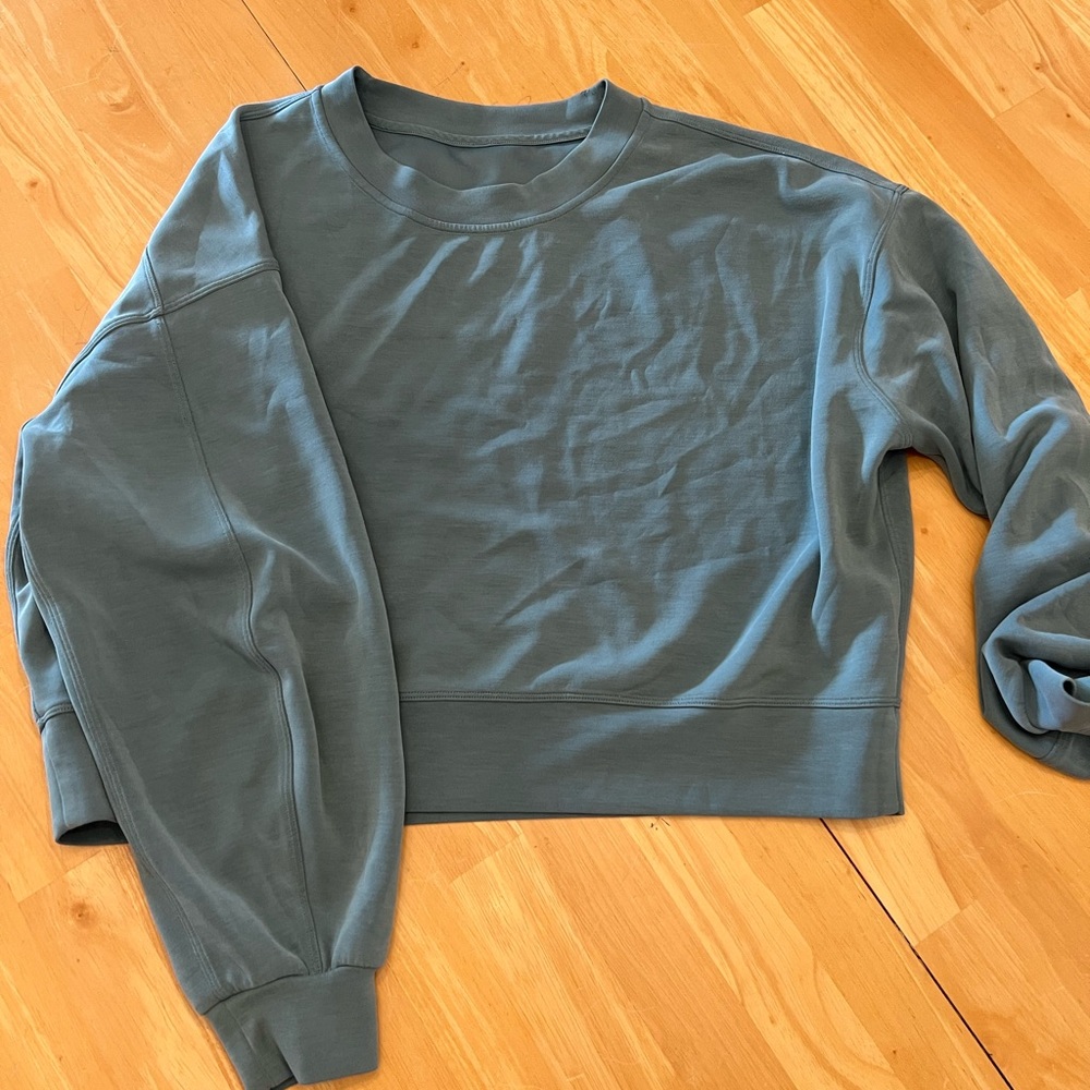 lululemon athletica Blue Sweatshirt